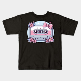 Cute Cassette Kids T-Shirt